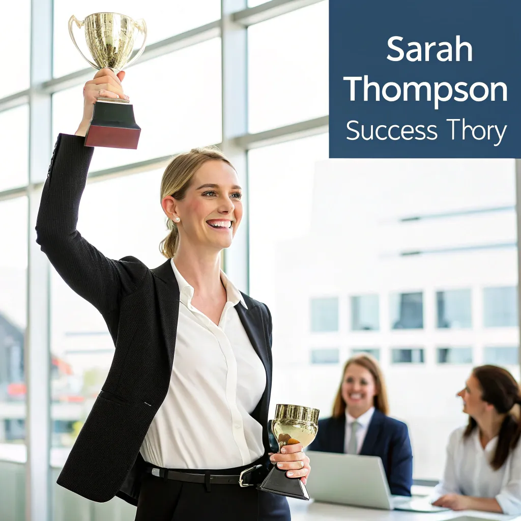 Sarah Thompson success story